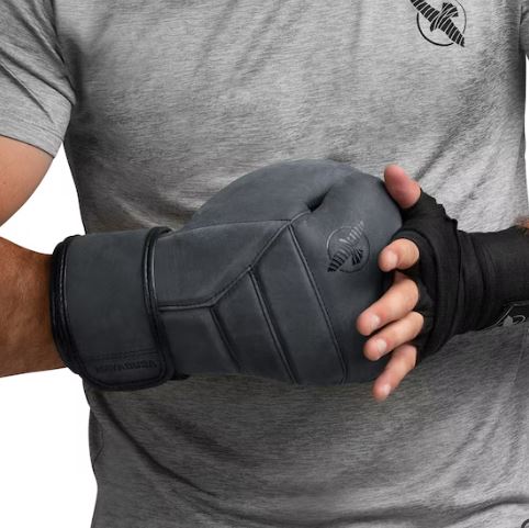 Guantes de Box Hayabusa T3 de Cuero de Lujo (Negro) (Disponible por Encargo)