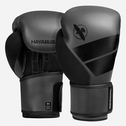 Guantes de Box Hayabusa S4 (Gris / Negro) (Disponible por Encargo)