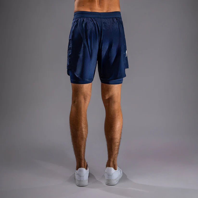 Shorts de Entrenamiento para Hombre Venum x Top Rank (Azul) (Disponible en Costa Rica)