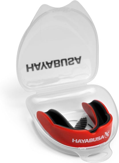 Bucal Hayabusa Combat para Niño (Rojo / Negro) (Disponible por Encargo)