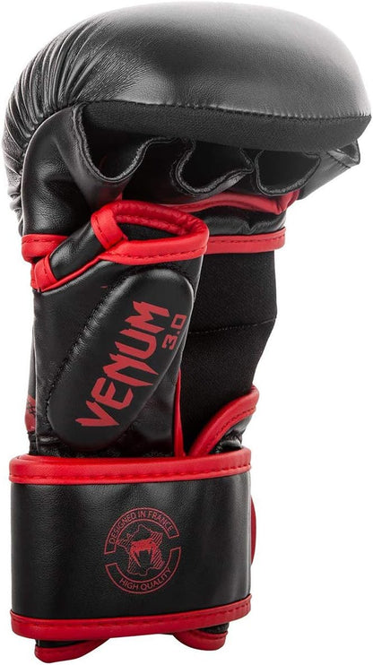 Guantes de MMA Venum Challenger 3.0 (Sparring) (Negro / Rojo) (Disponible en Costa Rica y por Encargo)