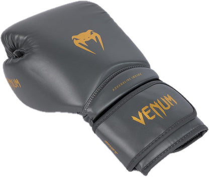 Guantes de Box Venum Contender 1.5 (Gris / Dorado) (Disponible por Encargo)