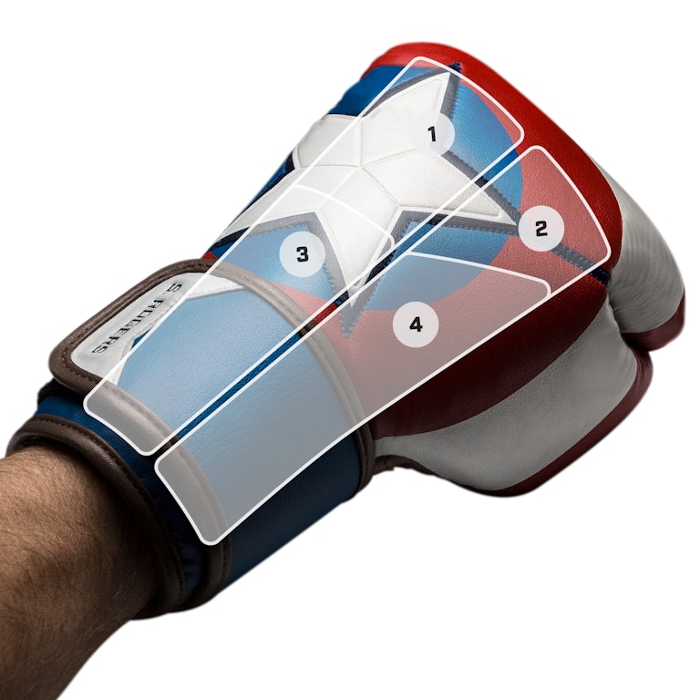 Guantes de Box Hayabusa T3 Edición Capitán América Steve Rogers (Marvel) (Disponible por Encargo)