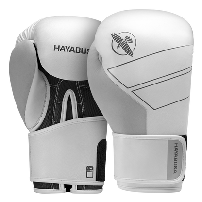 Guantes de Box Hayabusa S4 (Cuero) (Blanco) (Disponible por Encargo)