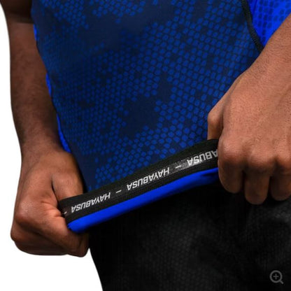 Rashguard Manga Corta Hayabusa Ranked (Azul) (Disponible por Encargo)