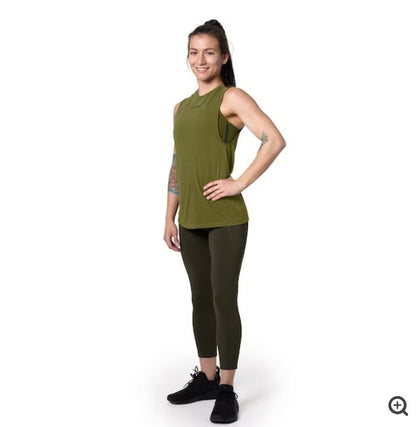Blusa de Tirantes Ultraligera de Mujer Hayabusa (Verde) (Disponible por Encargo)