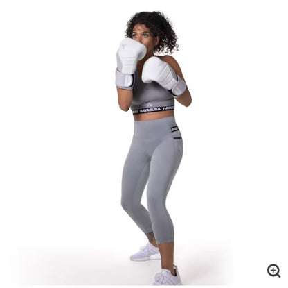 Licras de Entrenamiento Hayabusa Rise 3/4 (Gris) (Disponible por Encargo)
