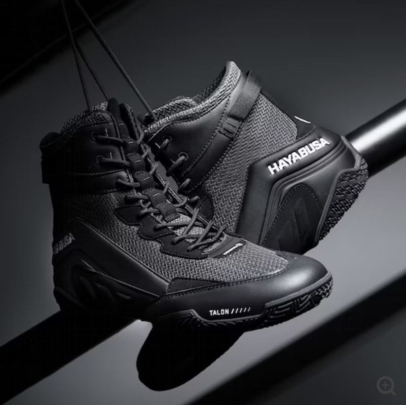 Zapatos de Box Hayabusa Talon (Negro) (Disponible por Encargo)