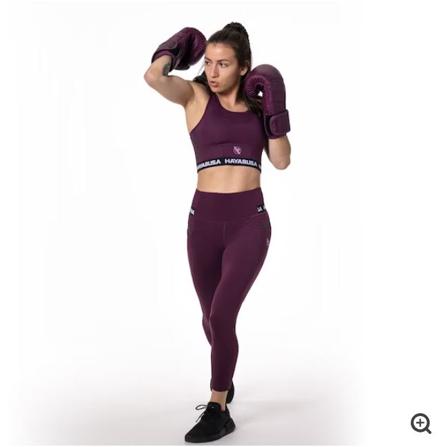 Sports Bra Hayabusa Crossback (Morado) (Disponible por Encargo)