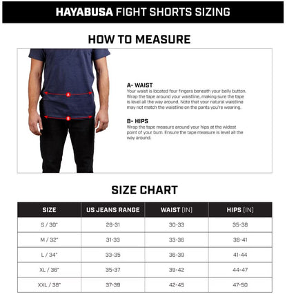 Fightshorts Hayabusa Edición Iron Man (Marvel) (Disponible por Encargo)