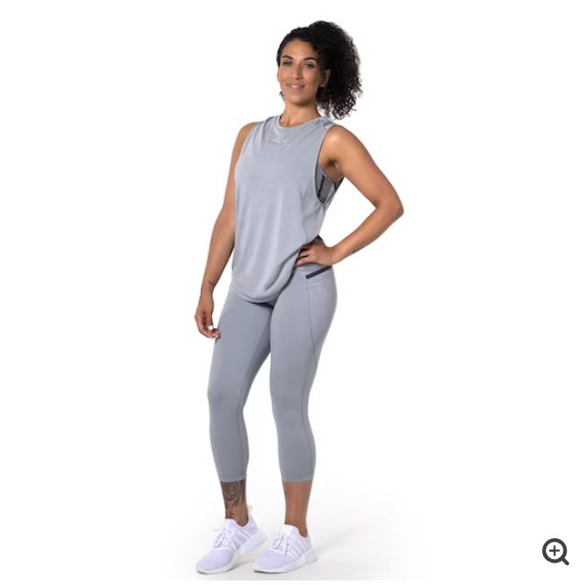 Blusa de Tirantes Ultraligera de Mujer Hayabusa (Gris) (Disponible por Encargo)