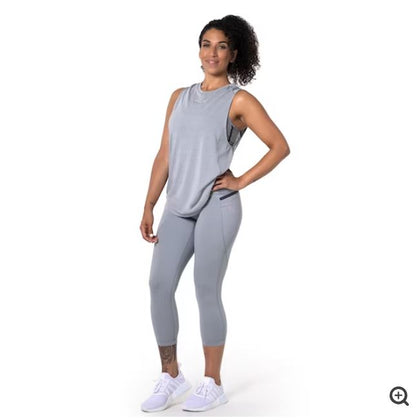 Blusa de Tirantes Ultraligera de Mujer Hayabusa (Gris) (Disponible por Encargo)