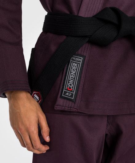 Uniforme de Jiujitsu Brasileño Venum Contender Evo (Morado Oscuro) (Disponible por Encargo)