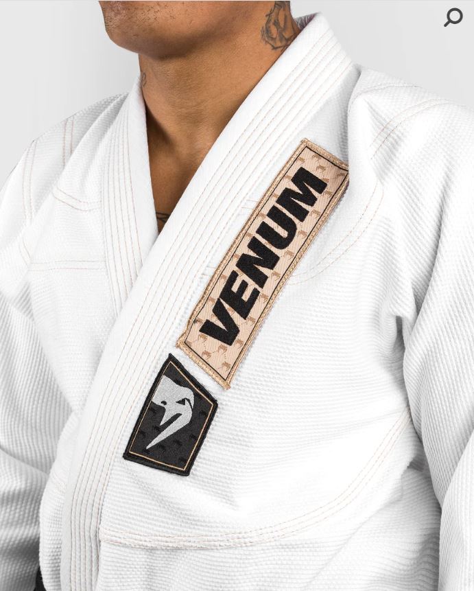 Uniforme de Jiujitsu Brasileño Venum Elite 4.0 (Blanco) (Disponible por Encargo)