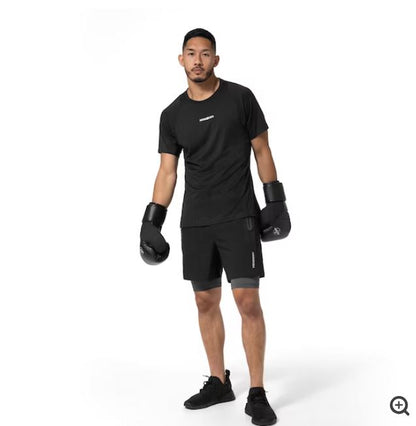 Shorts Hayabusa Performance (Negro / Gris) (Disponible por Encargo)