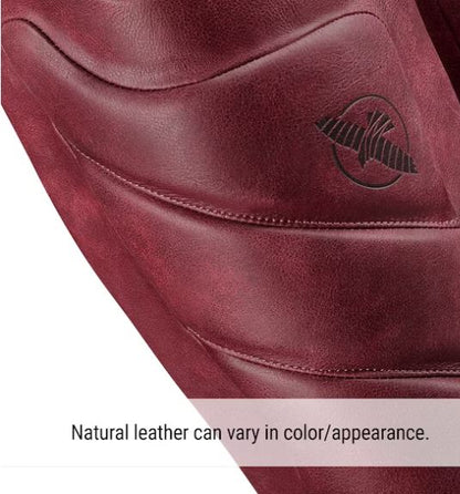 Espinilleras de Cuero Hayabusa T3 LX Edición Striking (Rojo) (Disponible por Encargo)