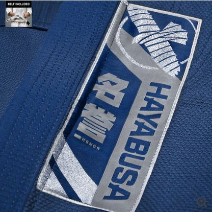 Uniforme de Jiujitsu Brasileño Hayabusa Ascend para Niño (Azul) (Disponible por Encargo)