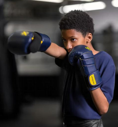 Guantes de Box Hayabusa T3 para Niños (Azul / Amarillo) (Disponible por Encargo)