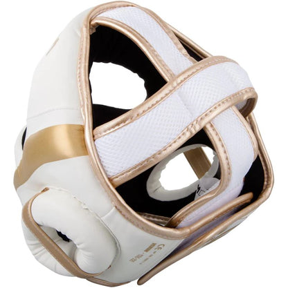 Careta Venum Elite (Blanco / Dorado) (Disponible por Encargo)