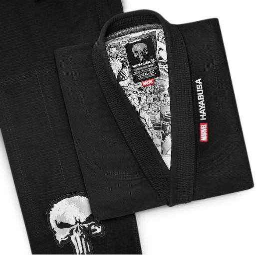 Uniforme de Jiujitsu Brasileño Hayabusa Punisher (Marvel) (Disponible por Encargo)