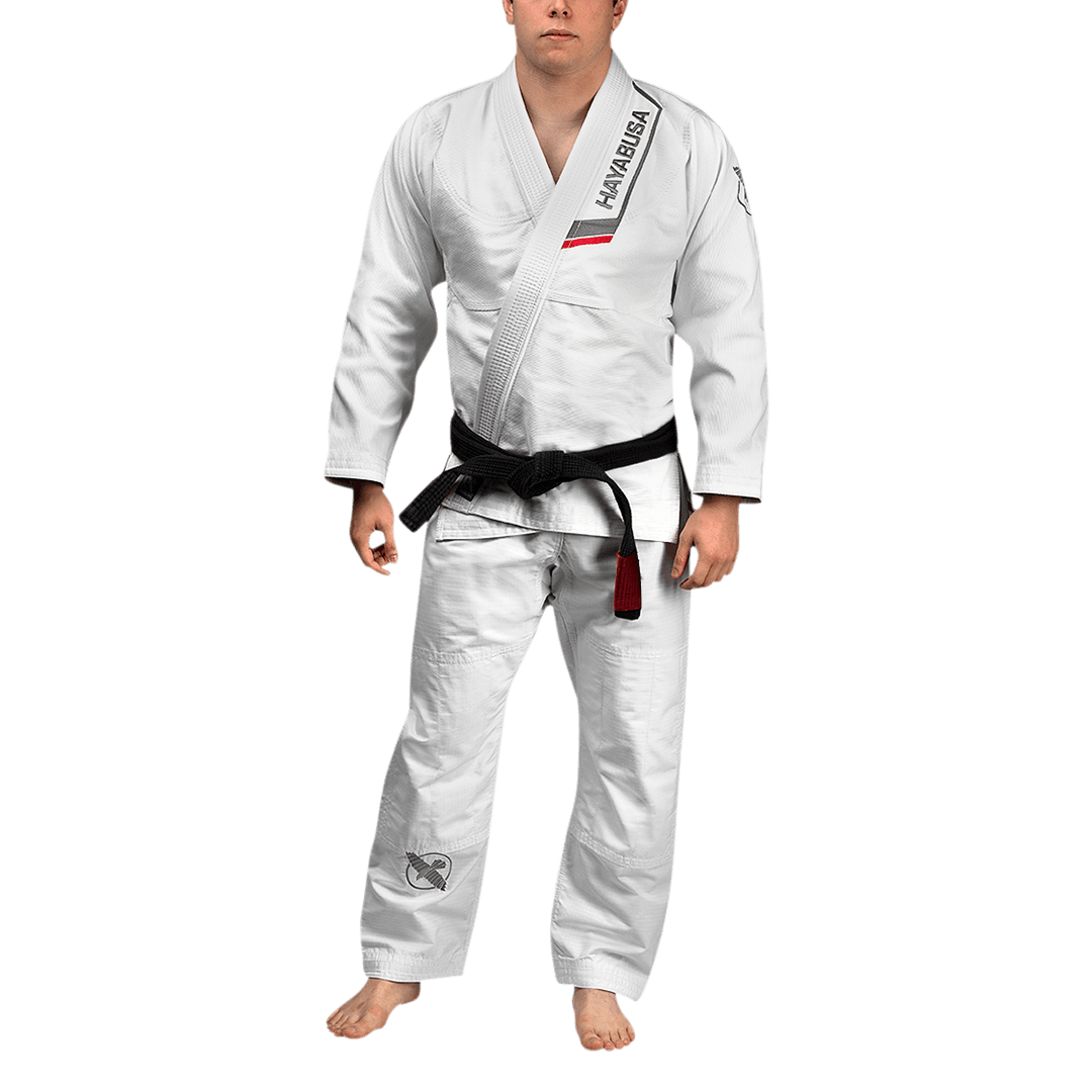 Uniforme de Jiujitsu Brasileño Liviano Hayabusa Ultra-Lightweight (Blanco) (Disponible por Encargo)
