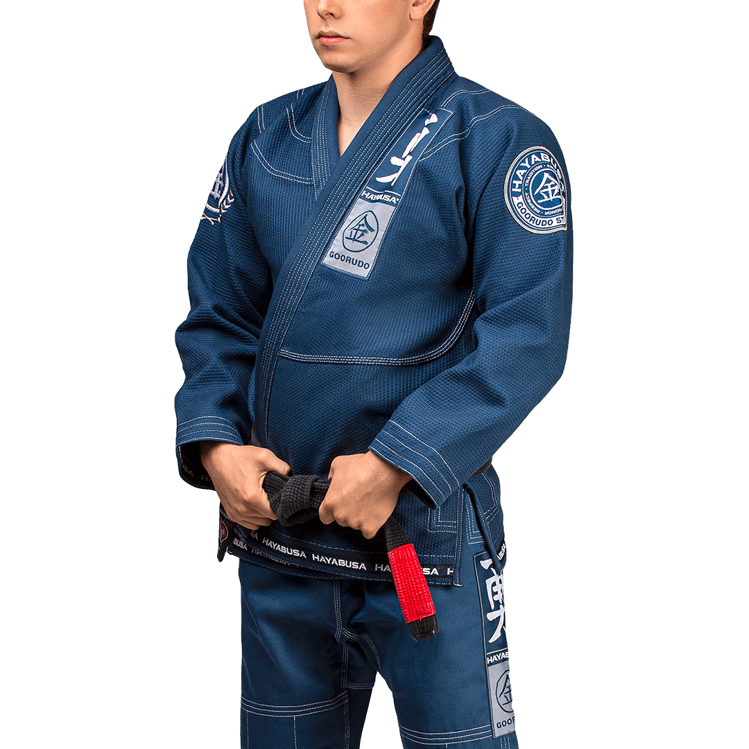 Uniforme de Jiujitsu Brasileño Hayabusa Goorudo 3 (Azul) (Disponible por Encargo)