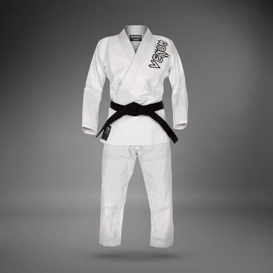 Uniforme de Jiujitsu Brasileño Venum Contender 2.0 (Blanco) (Disponible por Encargo)