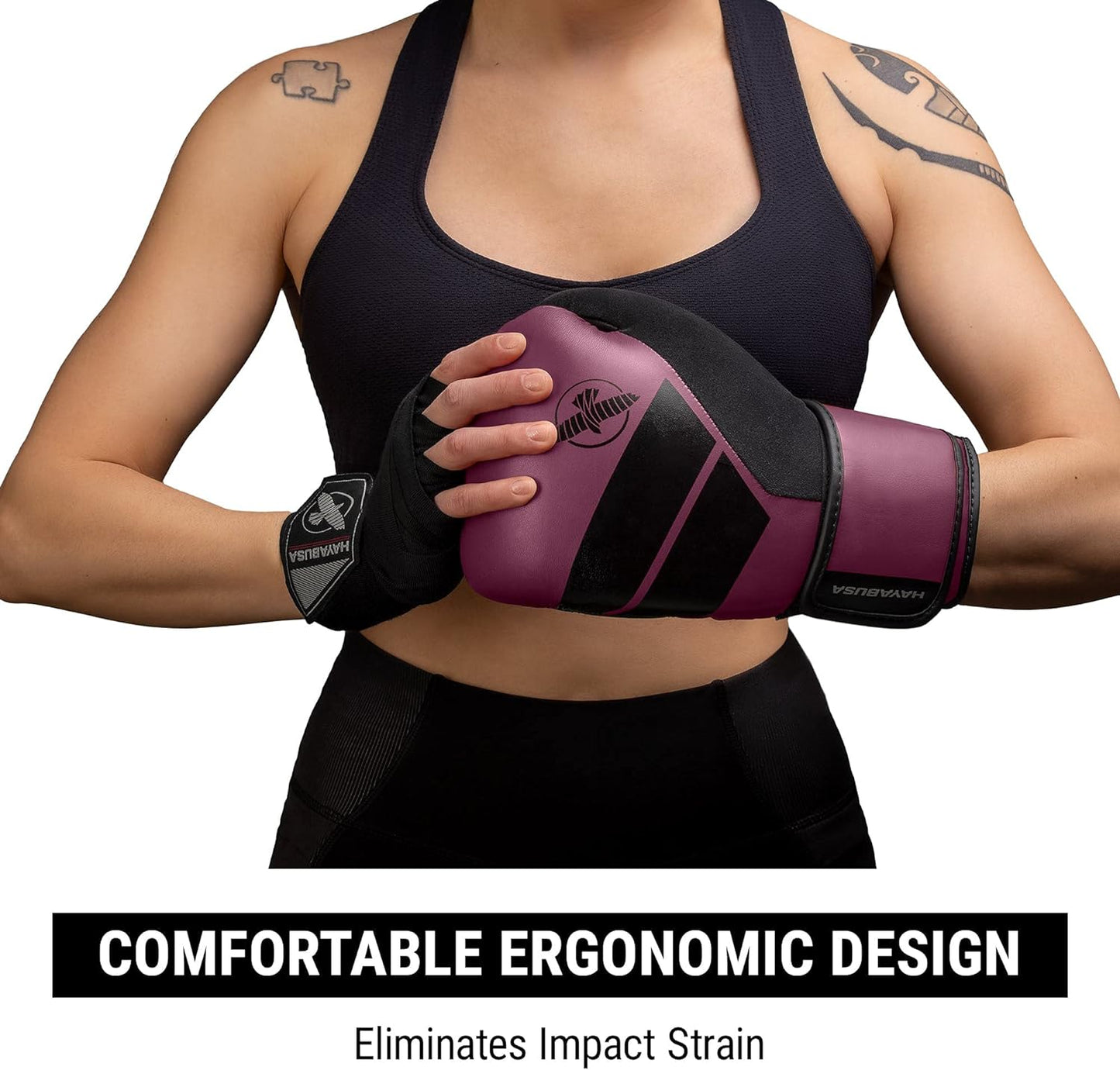 Guantes de Box Hayabusa S4 (Vino / Negro) (Disponible por Encargo)