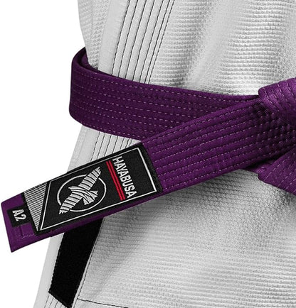 Cinta de Jiujitsu Brasileño Hayabusa (Morada) (Disponible en Costa Rica y por Encargo)
