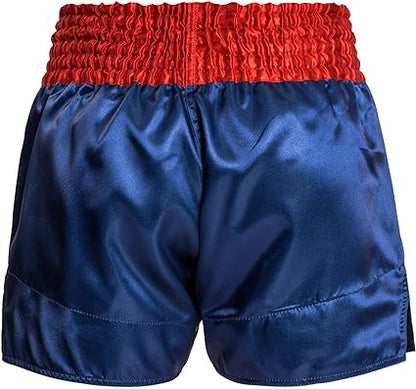 Fightshorts de Muay Thai Venum Classic (Azul / Rojo / Blanco) (Disponible por Encargo)