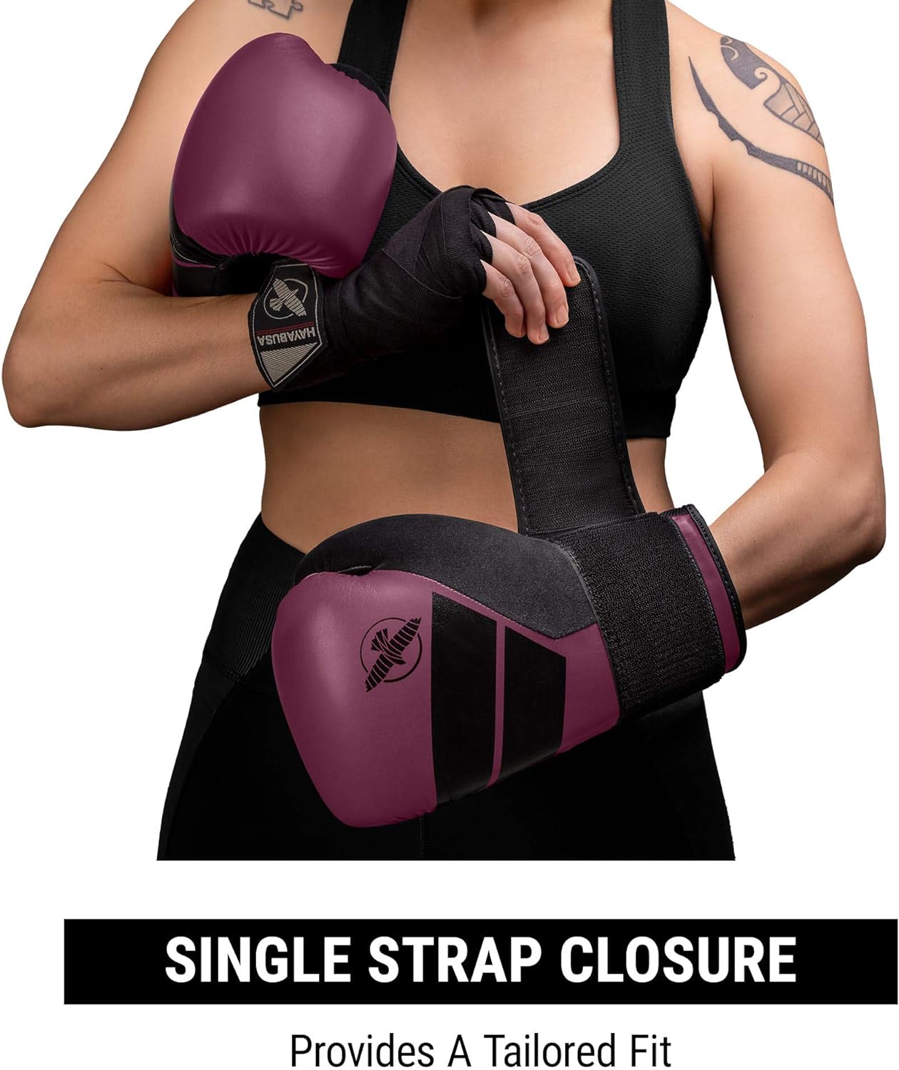 Guantes de Box Hayabusa S4 (Vino / Negro) (Disponible por Encargo)