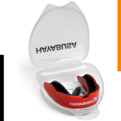 Bucal Hayabusa Combat para Niño (Rojo / Negro) (Disponible por Encargo)