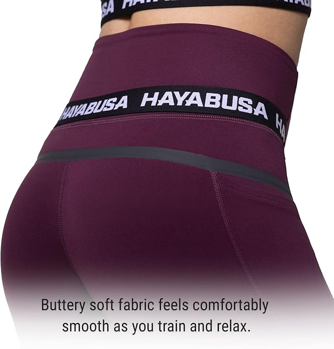 Leggings Hayabusa Rise 3/4 (Morado) (Disponible por Encargo)