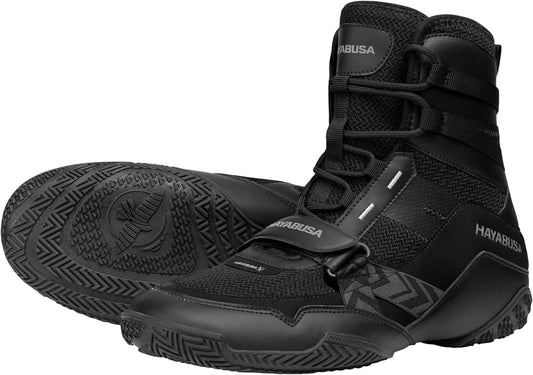 Zapatos de Box Hayabusa Strike (Negro) (Disponible por Encargo)