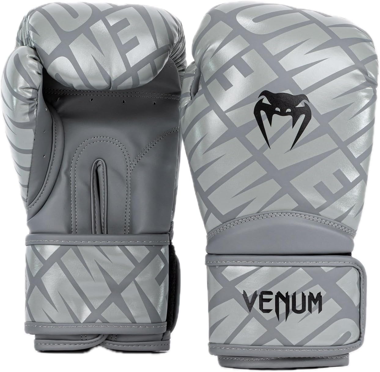 Guantes de Box Venum Contender 1.5 XT (Gris / Negro) (Disponible por Encargo)