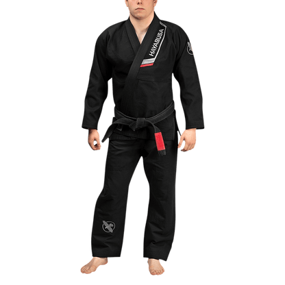 Uniforme de Jiujitsu Brasileño Liviano Hayabusa Ultra-Lightweight (Negro) (Disponible por Encargo)