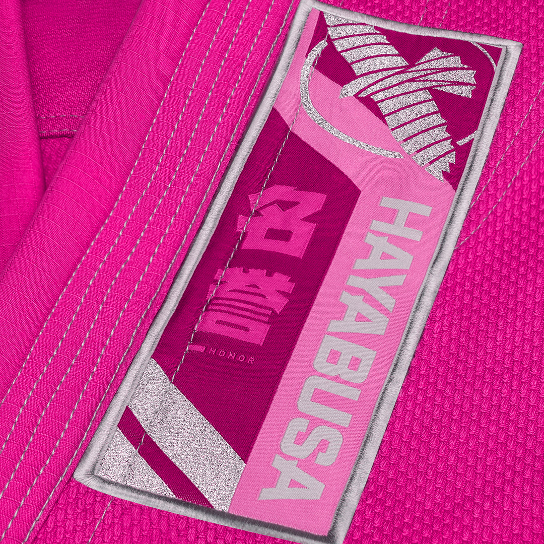 Uniforme de Jiujitsu Brasileño Hayabusa Ascend para Niño (Rosado) (Disponible por Encargo)