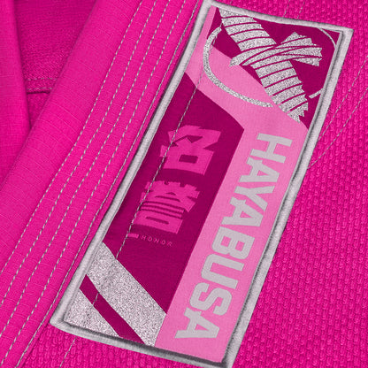Uniforme de Jiujitsu Brasileño Hayabusa Ascend para Niño (Rosado) (Disponible por Encargo)