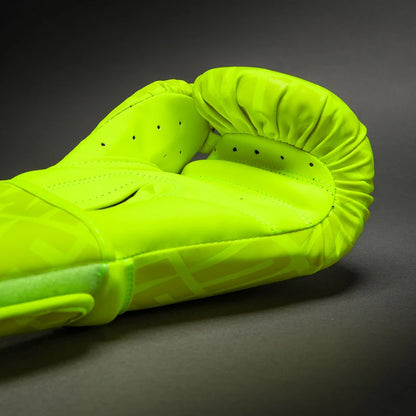Guantes de Box Venum Contender 1.5 XT 3D (Amarillo Neón / Blanco) (Disponible en Costa Rica)