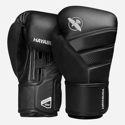 Guantes de Box Hayabusa T3 (Negro / Negro) (Disponible por Encargo)