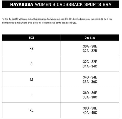 Sports Bra Hayabusa Crossback (Gris) (Disponible por Encargo)