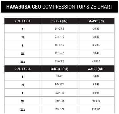 Rashguard Manga Corta Hayabusa Geo (Rojo) (Disponible por Encargo)
