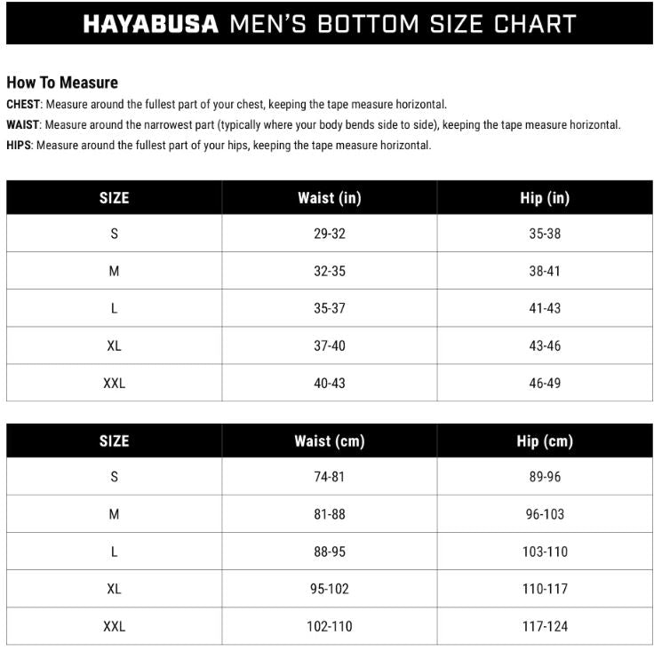 Shorts Hayabusa Performance (Negro / Gris) (Disponible por Encargo)