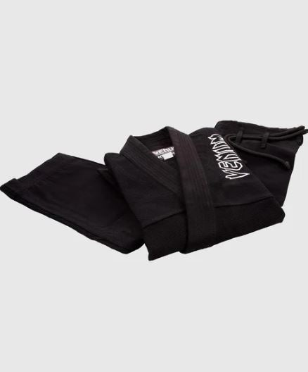 Uniforme de Jiujitsu Brasileño Venum Contender 2.0 (Negro) (Disponible por Encargo)