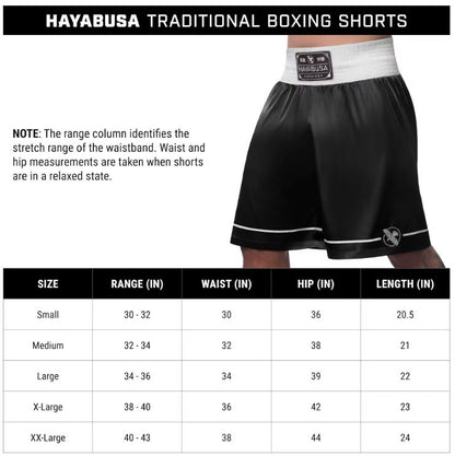 Fightshorts de Boxeo Hayabusa Pro (Negro) (Disponible por Encargo)