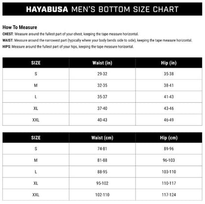 Joggers de Hombre Hayabusa Athletic (Negro) (Disponible por Encargo)