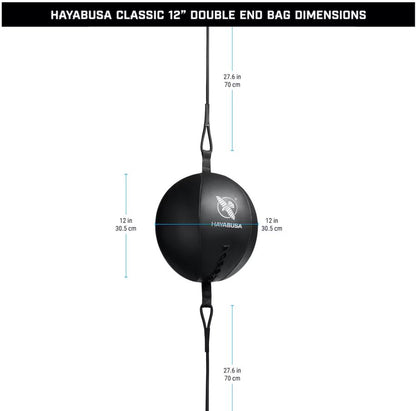 Pera de Precisión Hayabusa Classic 12" (Negro / Blanco) (Disponible por Encargo)