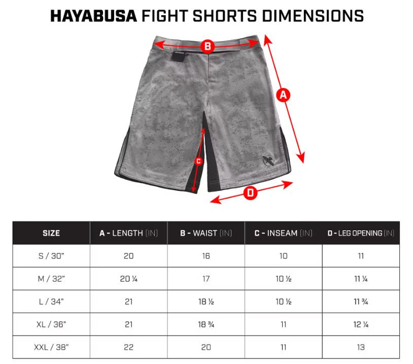 Fightshorts Hayabusa Edición Iron Man (Marvel) (Disponible por Encargo)