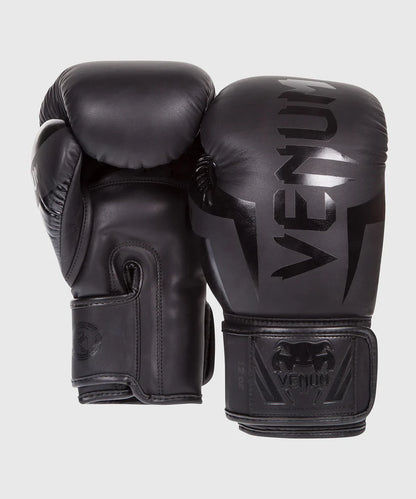 Guantes de Box Venum Elite (Negro / Negro) (Disponible por Encargo)
