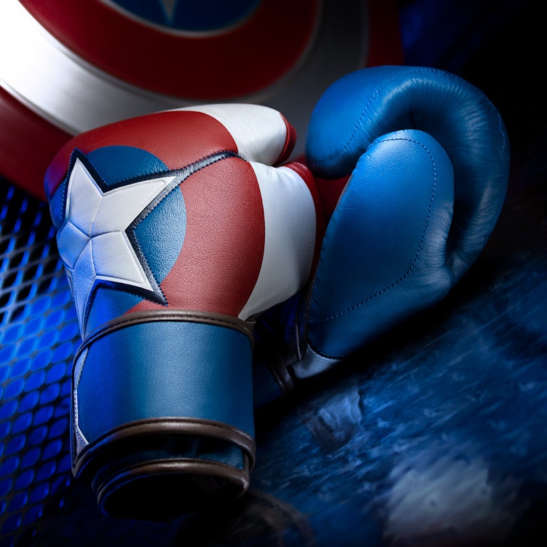 Guantes de Box Hayabusa T3 Edición Capitán América Steve Rogers (Marvel) (Disponible por Encargo)